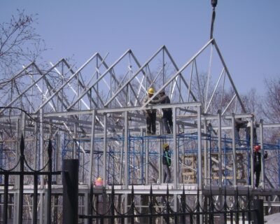Prefab Steel Structure Townhouse